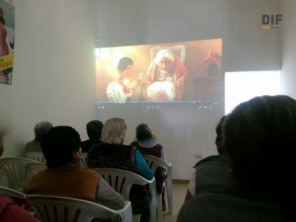 Presentan en la Casa del Abuelo la película “Coco”